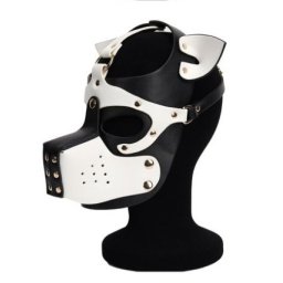 Puppy Dog Mask - stlusos fekete-fehr larc