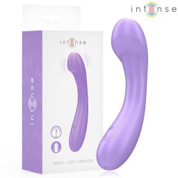 INTENSE - BECKY vibrtor 19 cm, fthet, 7 vibrcival