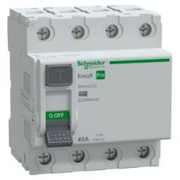 Easy9 PRO Áram-védőkapcsoló RCCB 4P 300mA 10kA A EZ9R89440