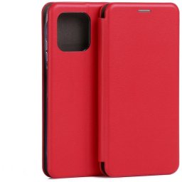 Beline Book mágneses tok Motorola Moto G56 5G piros színűhöz