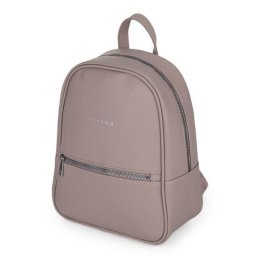 OXYBAG Last Leather Mocca női hátizsák - 32,5x11x28 cm