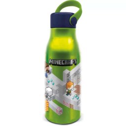 Minecraft alumínium kulacs 760 ml védőkupakkal