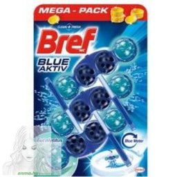 Bref Blue Aktiv Eucalypt Wc Illatost, 3X50 G