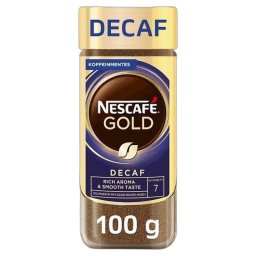 Nescaf Gold Decaf koffeinmentes azonnal oldd kv 100g