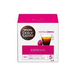 Kvkapszula, 16 x 5,5 g, NESCAF "Dolce Gusto Espresso"