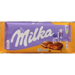 Milka Caramel 100g, Folys Karamell
