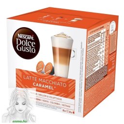 Dolce Gusto kvkapszula 2x8 db, Latte macchiato caramel