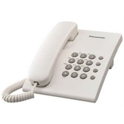 Telefon, vezetkes, PANASONIC "KX-TS500HGW", fehr