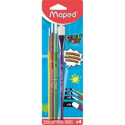Ecsetkszlet, no. 4-10-14-14, MAPED "Color'Peps"