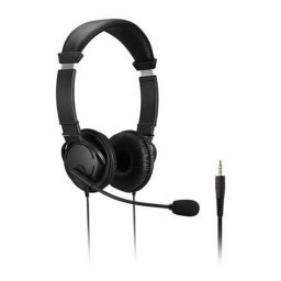 Fejhallgat, mikrofonnal, 3,5 mm jack, KENSINGTON