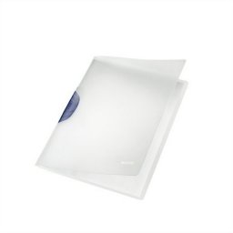 Gyorsfz, klipes, PP, A4, LEITZ "ColorClip Magic", szrke