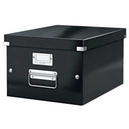 Doboz, A4 mret, LEITZ "Click&Store", fekete
