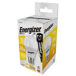 LED izz, E27, norml gmb, 4,9W (40W), 470lm, 3000K, ENERGIZER