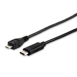 talakt kbel, USB-C-USB MicroB 2.0, 1m, EQUIP