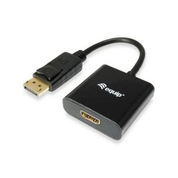 Adapter, DisplayPort - HDMI talakt, EQUIP