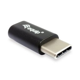 Adapter, USB-C-microUSB talakt, EQUIP