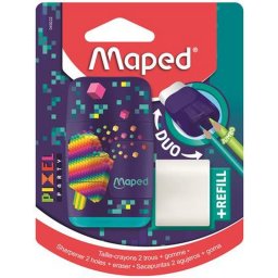 Hegyez s radr, ktlyuk, tartlyos, ptradrral, MAPED "Pixel Party Connect"