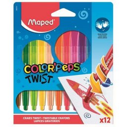 Zsrkrta, kitekerhet, MAPED "Color'Peps", 12 klnbz szn