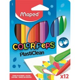 Zsrkrta, MAPED "Color'Peps" PlastiClean, 12 klnbz szn
