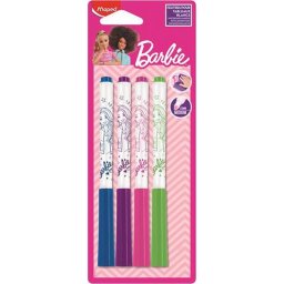 Tblamarker kszlet, 1,5 mm, MAPED "Barbie", 4 klnbz szn