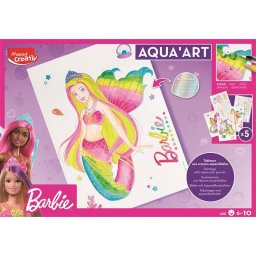 Akvarell festkszlet, MAPED CREATIV "Barbie Aqua Art - Maxi Set"