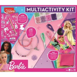 Kreatv Barbie kszlet, 3 az egyben, MAPED CREATIV "Multi Kit Barbie"