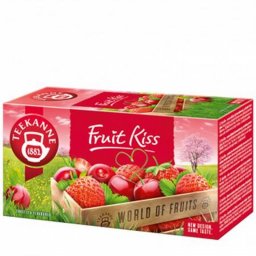 Gymlcstea, 20x2,5 g, TEEKANNE "Fruit kiss", eper-meggy