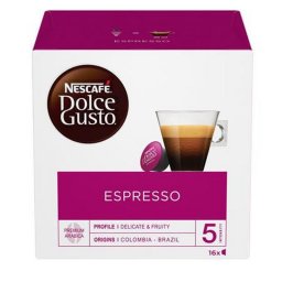 Kvkapszula, 16 x 5,5 g, NESCAF DOLCE GUSTO "Espresso"