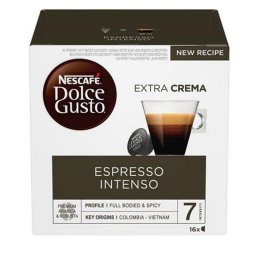 Kvkapszula, 16 db, NESCAF DOLCE GUSTO "Espresso Intenso"