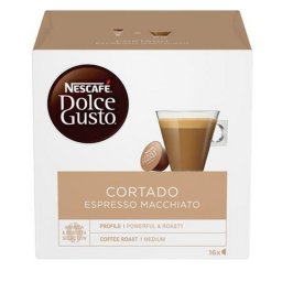 Kvkapszula, 16 db, NESCAF DOLCE GUSTO "Cortado Espresso Macchiato "