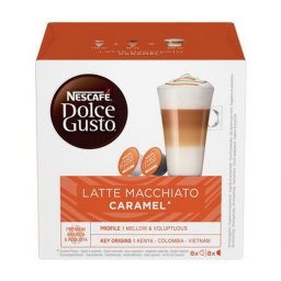 Kvkapszula, 8x2 db, NESCAF DOLCE GUSTO "Latte Macchiato", karamells