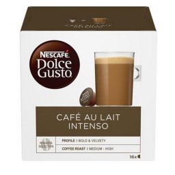 Kvkapszula, 16 db, NESCAF DOLCE GUSTO "Caf au Lait Intenso"