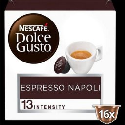 Kvkapszula, 16 db, NESCAF DOLCE GUSTO "Espresso Napoli"