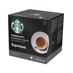 Kvkapszula, 12 db, STARBUCKS by Dolce Gusto(R), "Espresso Roast"