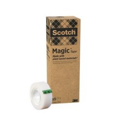 Ragasztszalag, 19 mm x 33 m, krnyezetbart, 3M "Scotch(R) Magic(TM)", ttetsz