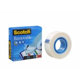 Ragasztszalag, 19 mm x 33 m, eltvolthat, 3M SCOTCH "Magic Tape 811"