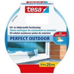 Fest- s mzolszalag, kltri, 25 mm x 25 m, TESA "Perfect Outdoor"