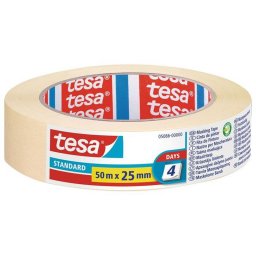 Fest- s mzolszalag, 25 mm x 50 m, TESA "Standard 5086"