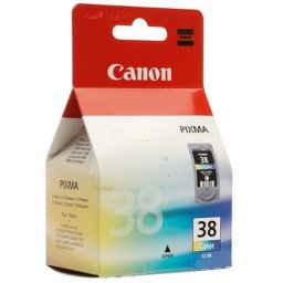 CL-38 Tintapatron Pixma iP1800, 2500, MP210 nyomtatkhoz, CANON sznes, 3*3ml