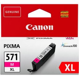 CLI-571MXL Tintapatron Pixma MG5750, 6850,7750 nyomtatkhoz, CANON, magenta, 11 ml