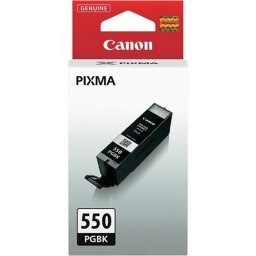 PGI-550PGB Tintapatron Pixma iP7250, MG5450, 6350 nyomtatkhoz, CANON, fekete, 15ml