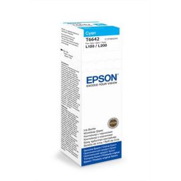 T66424A10 Tinta L100, 200mfp nyomtatkhoz, EPSON, cin, 70ml
