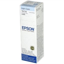 T67354A10 Tinta L800 nyomtathoz, EPSON, vilgos cin, 70ml