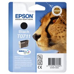 T07114011 Tintapatron Stylus D78, D92, D120 nyomtatkhoz, EPSON, fekete, 7,4ml