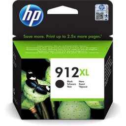 3YL84AE Tintapatron Officejet 8023 All-in-One nyomtatkhoz, HP 912XL, fekete, 825 oldal