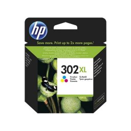 F6U67AE Tintapatron DeskJet 2130 nyomtatkhoz, HP 302XL, sznes, 8ml