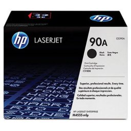 CE390A Lzertoner LaserJet M4555MFP nyomtathoz, HP 90A, fekete, 10k