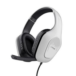 Flhallgat, mikrofonnal, gaming, TRUST "GXT415 Zirox", fehr