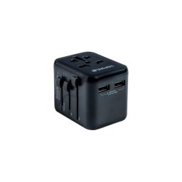 Utaz adapter, univerzlis, 2xUSB, VERBATIM "UTA-01"