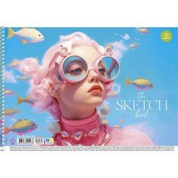 Vzlatfzet, spirl, A4, 100 g, 30 lap, SHKOLYARYK "the Sketch book"
